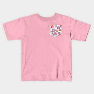Pocket- watercolor rainbiows positivity Kids T-Shirt